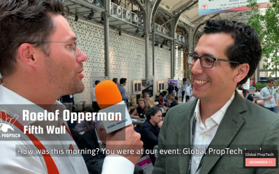Global PropTech Interview #2: Roelof Opperman (Fifth Wall) at MIPIM PropTech Paris